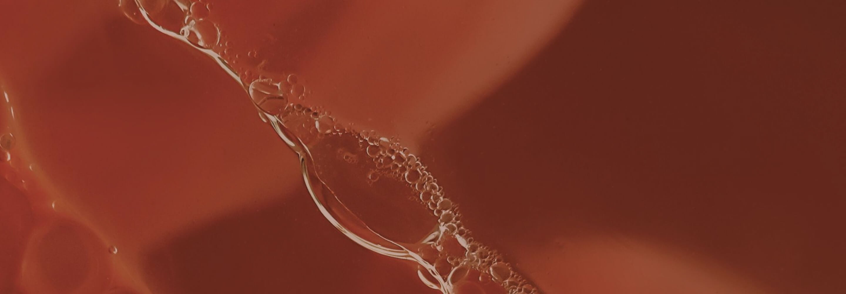 Serum with red background